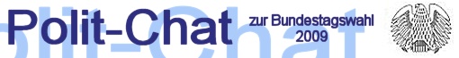 Chat Bunsestagswahl 2009